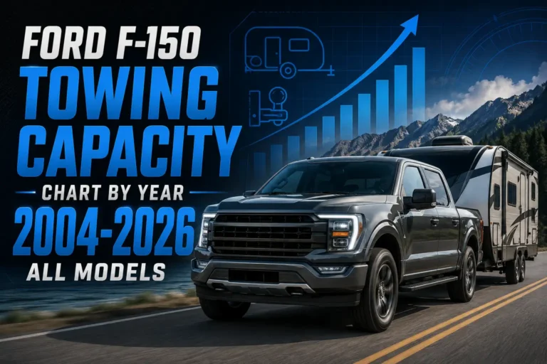 Ford F-150 Towing Capacity Chart by Year 2004-2026 All Models
