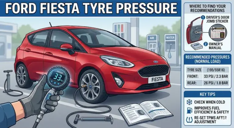 Ford Fiesta Tyre Pressure