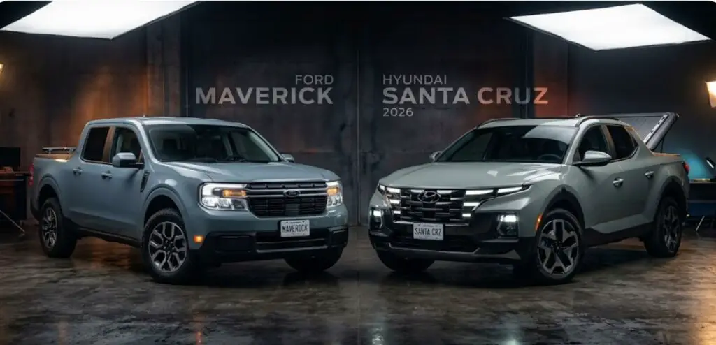 Ford Maverick vs. Hyundai Santa Cruz