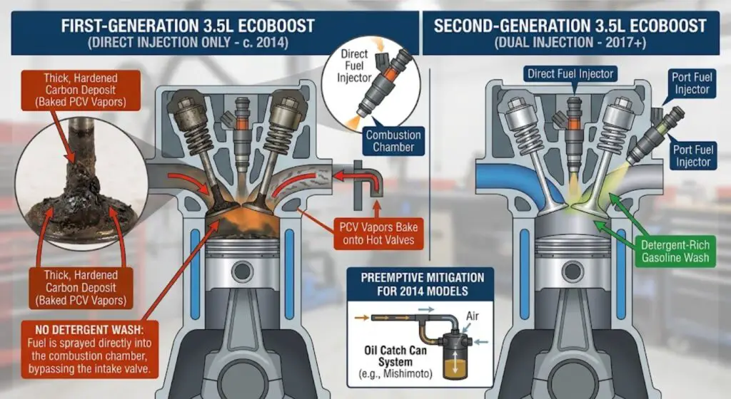 Intake Valve Carbon Accumulation