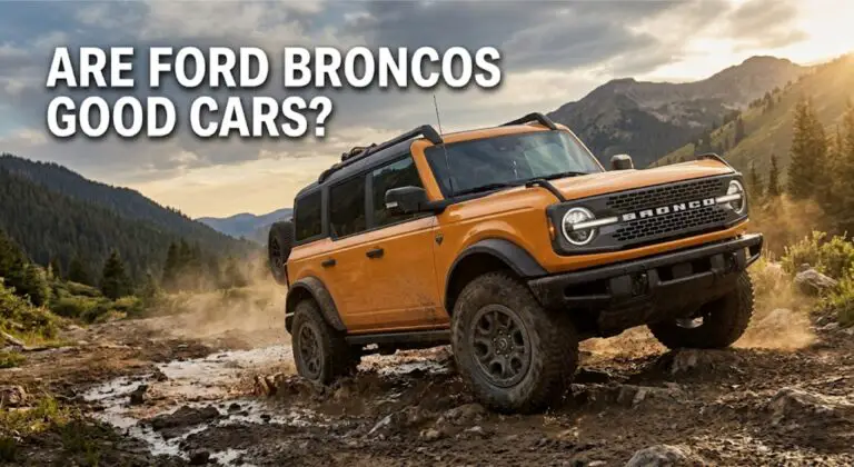 are ford broncos good cars