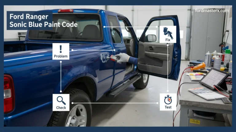 Expert 2004 Ford Ranger Sonic Blue Paint Code Guide 2026