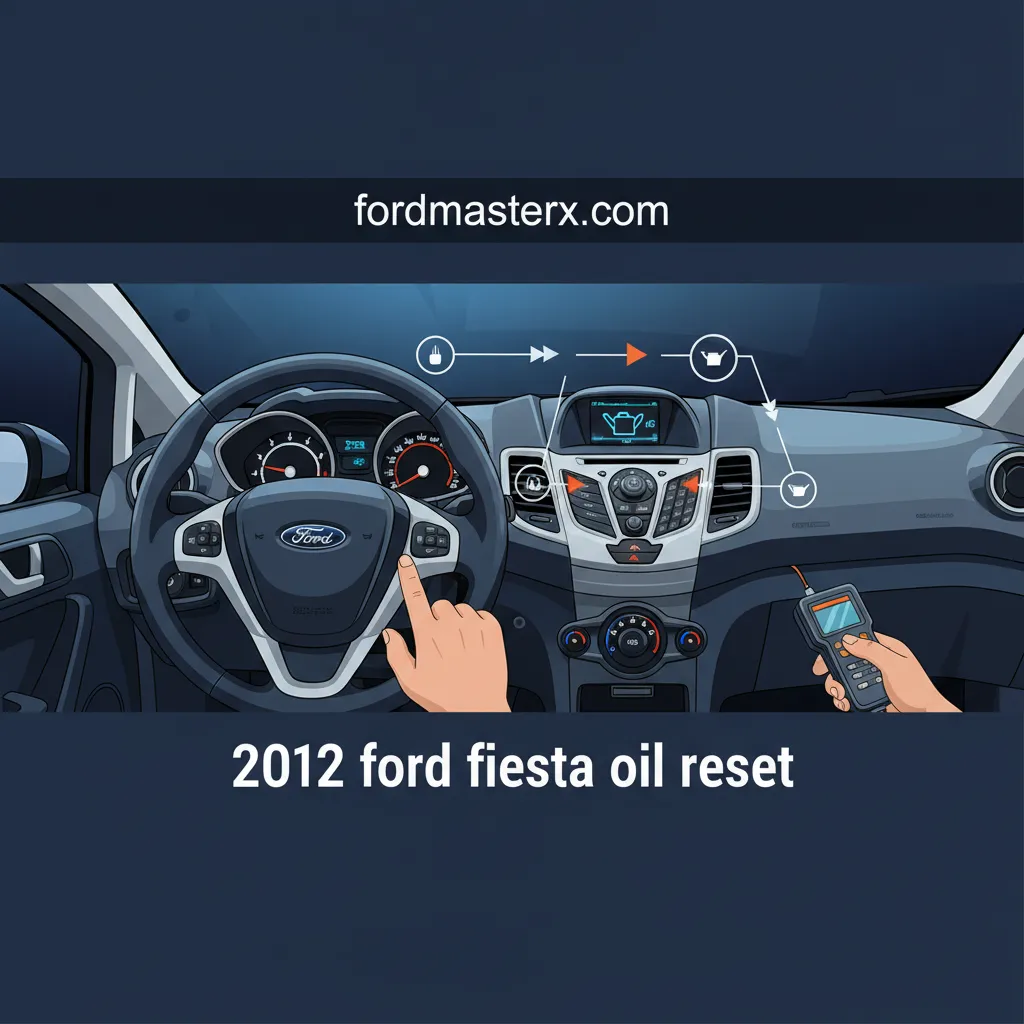 2012 ford fiesta oil reset