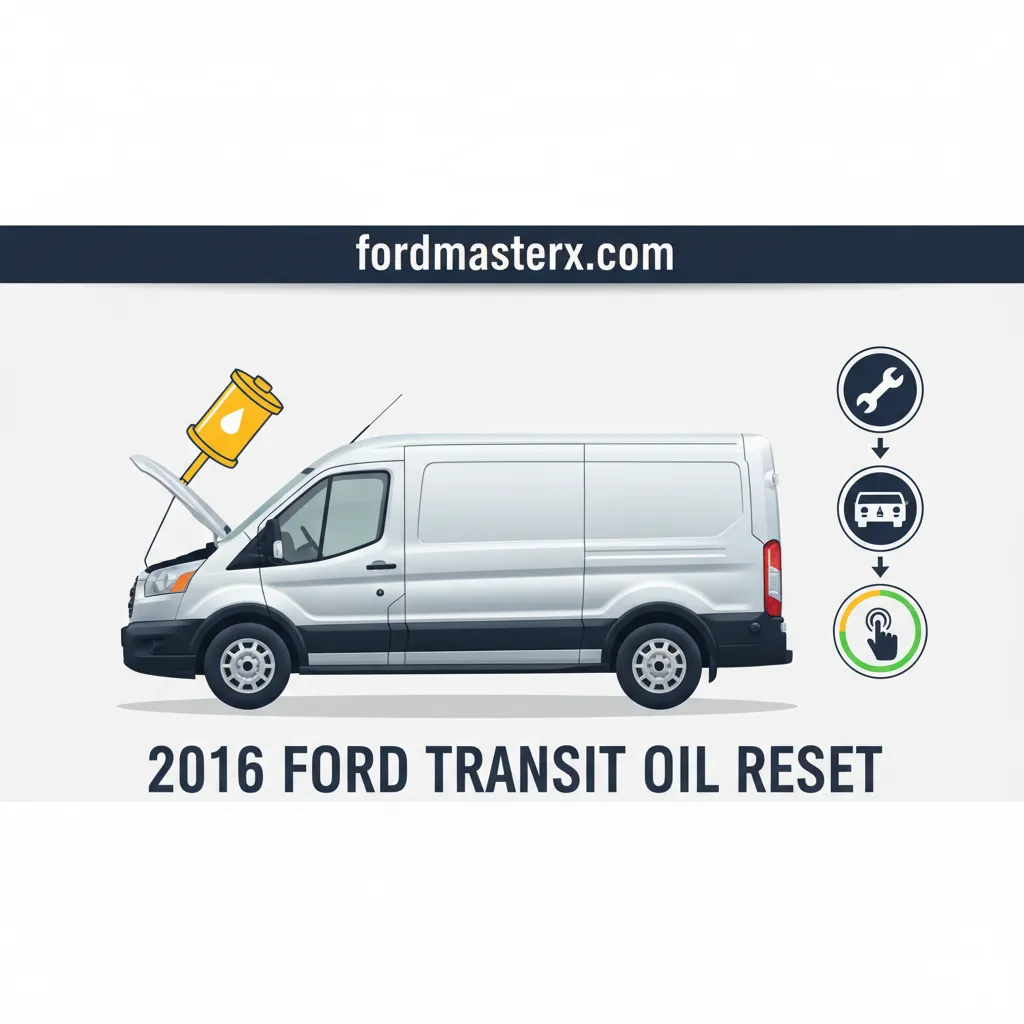2016 ford transit oil reset