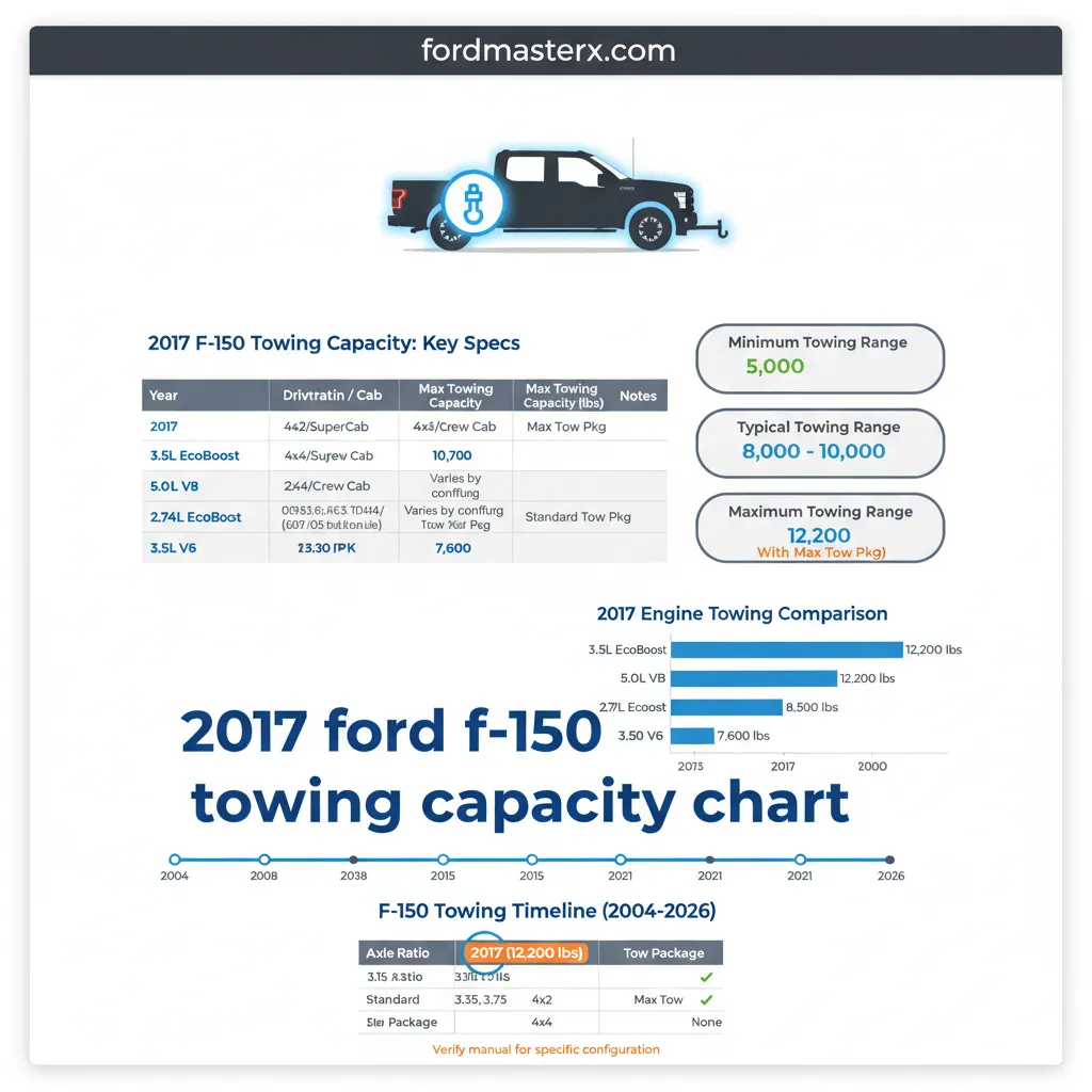 2017 ford f-150 towing capacity chart