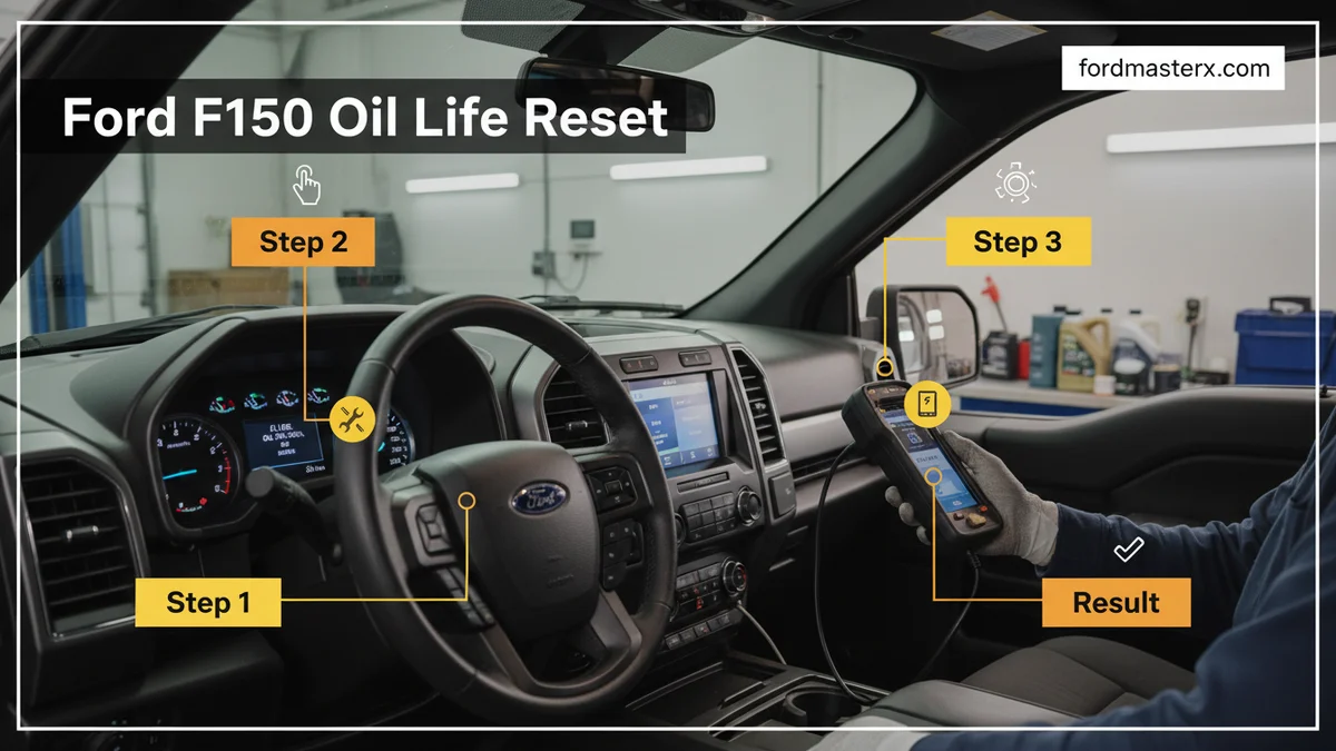 2020 Ford F150 Oil Life Reset 2020 Ford F150 Oil Life Reset visual guide showing the main topic and key context