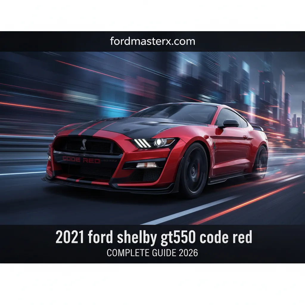2021 ford shelby gt500 code red
