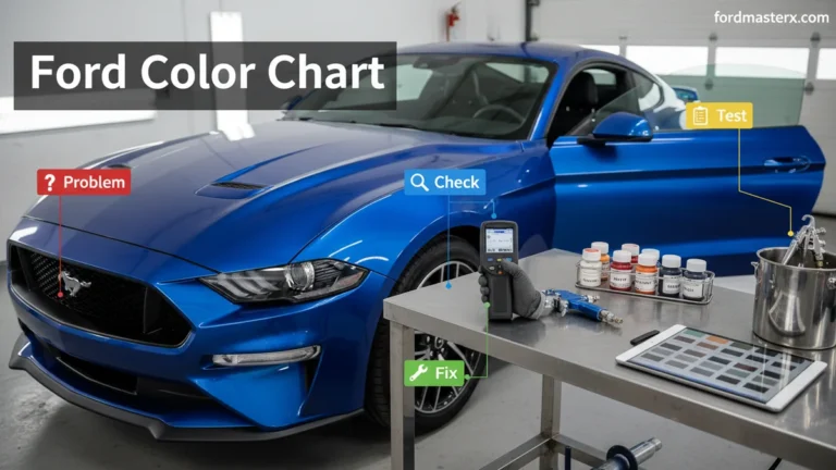 2025 Ford Color Chart Real Guide 2026