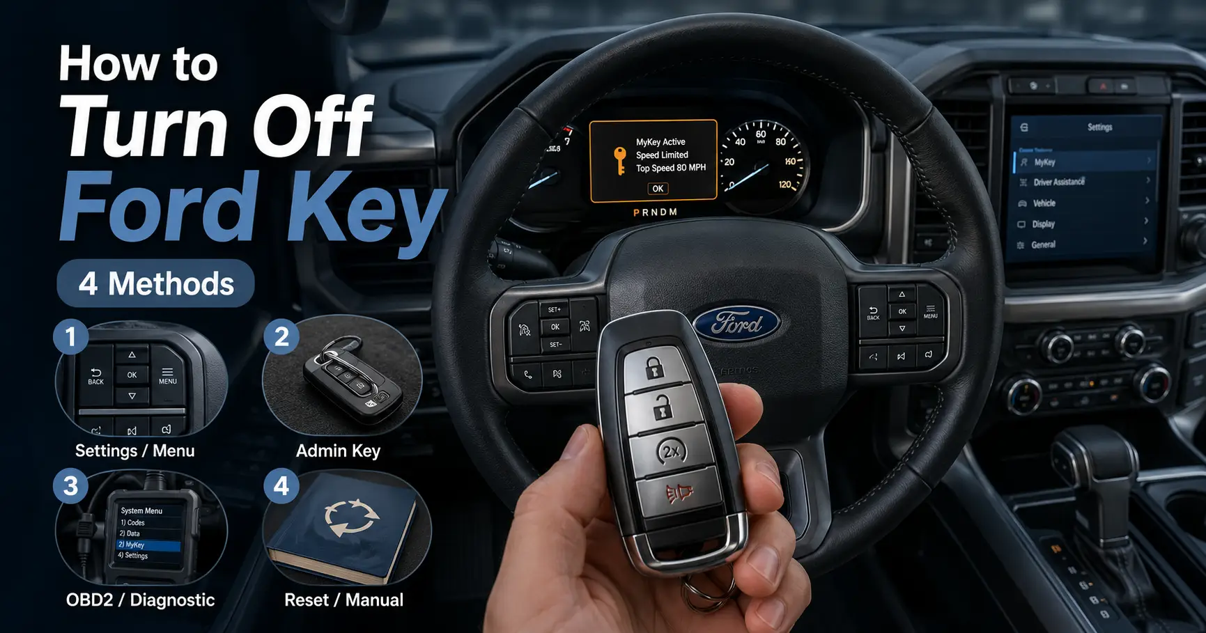 How to Turn Off Ford Key