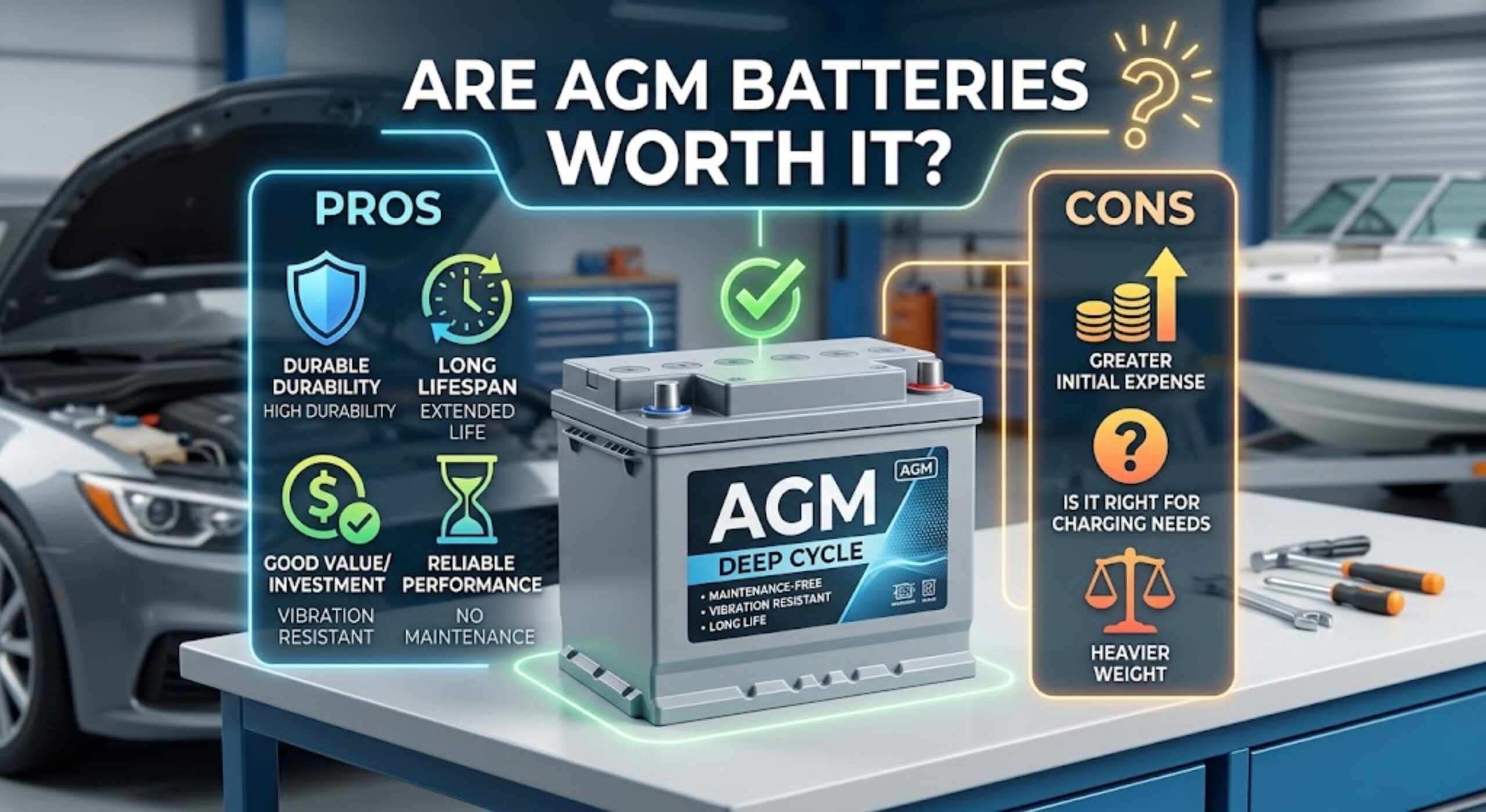 are agm batteries worth it