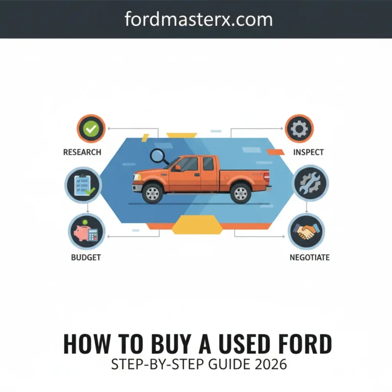 How To Buy A Used Ford: Step-By-Step Guide 2026
