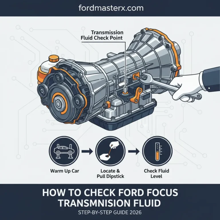 How To Check Ford Focus Transmission Fluid: Step-By-Step Guide 2026
