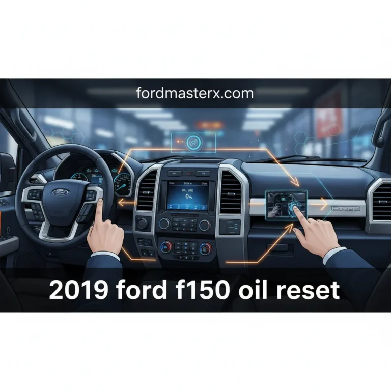 2019 Ford F150 Oil Reset: All Models Step-By-Step Guide 2026