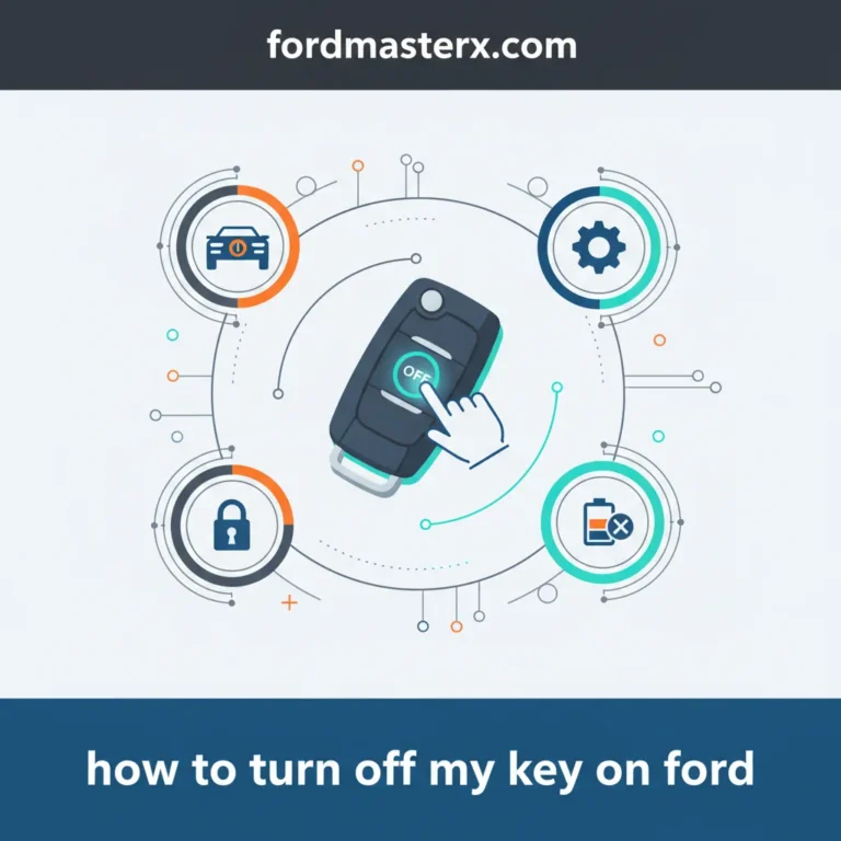 How To Turn Off My Key On Ford: Step-By-Step Guide 2026