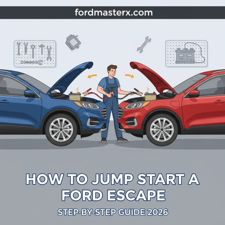 How To Jump Start A Ford Escape: Step-By-Step Guide 2026