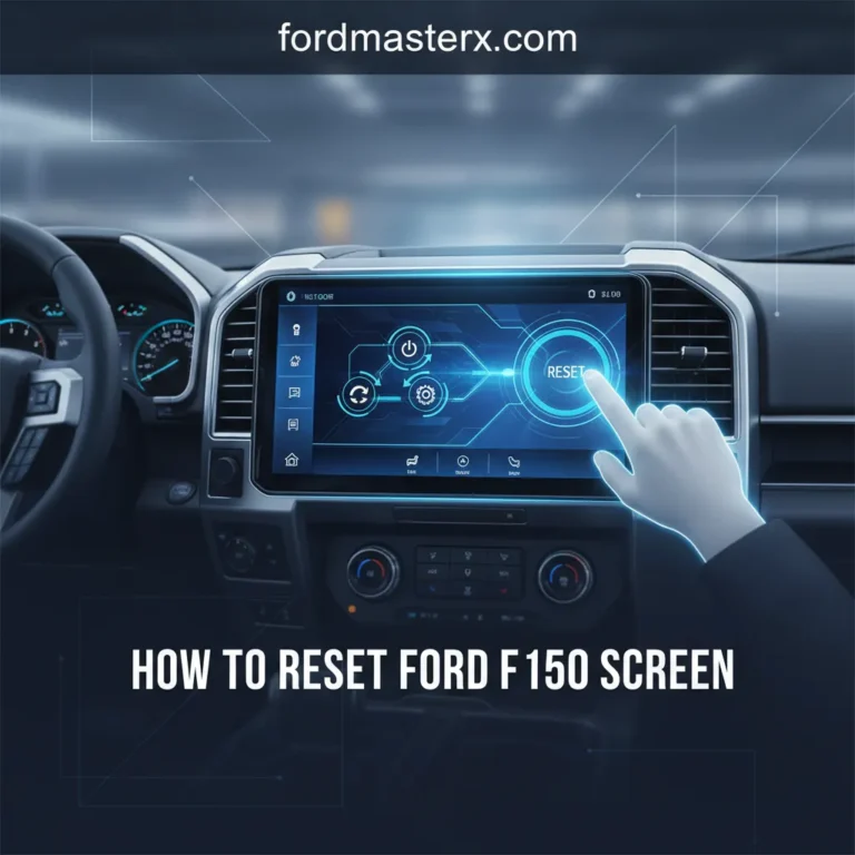 How To Reset Ford F150 Screen: All Models Step-By-Step Guide 2026