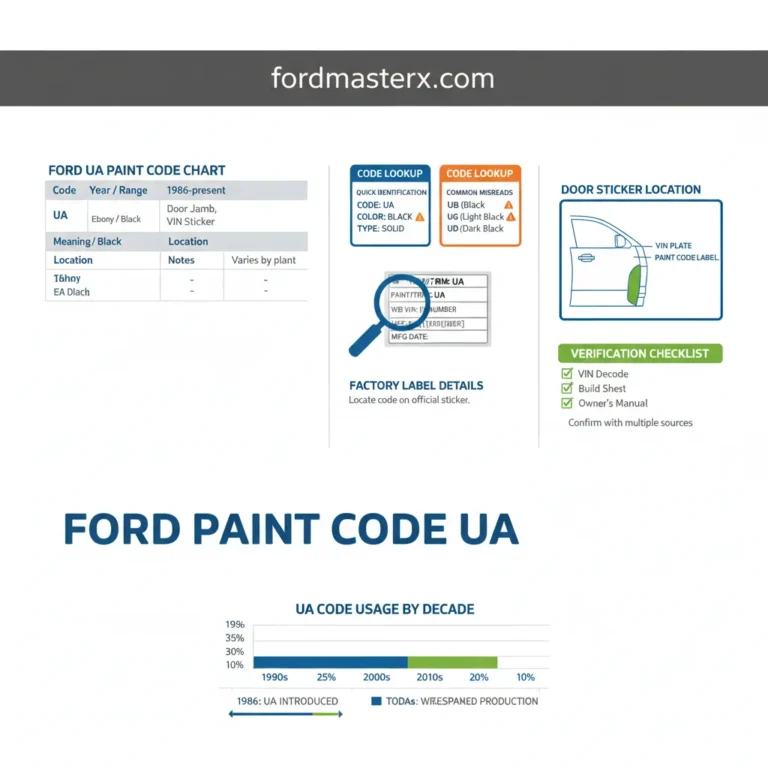 Ford Code Chart By Year: Identification Guide