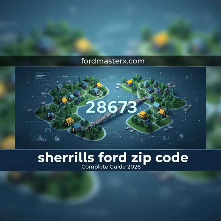 Sherrills Ford Zip Code: Complete Guide 2026