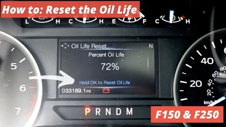 2018 Ford F150 Oil Reset: All Models Step-By-Step Guide 2026