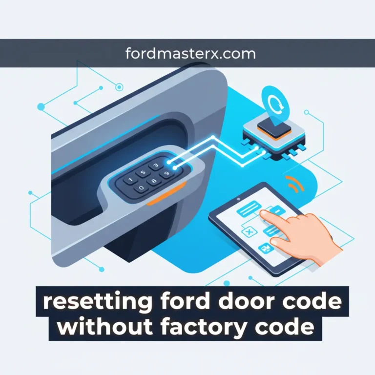 Resetting Ford Door Code Without Factory Code: All Models Step-By-Step Guide 2026