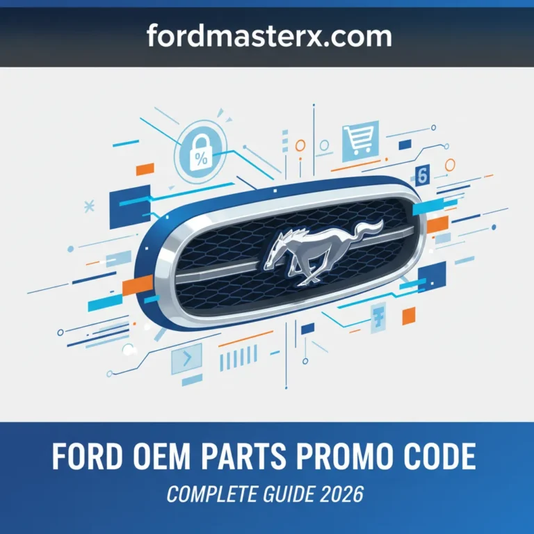 Ford Oem Parts Promo Code: Complete Guide 2026