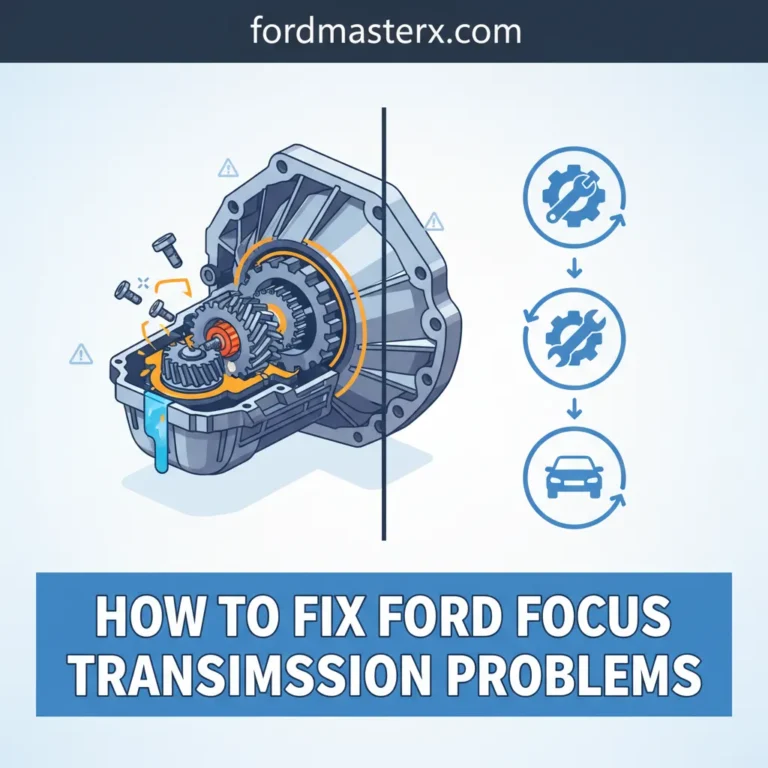 How To Fix Ford Focus Transmission Problems: Causes & Fixes 2026