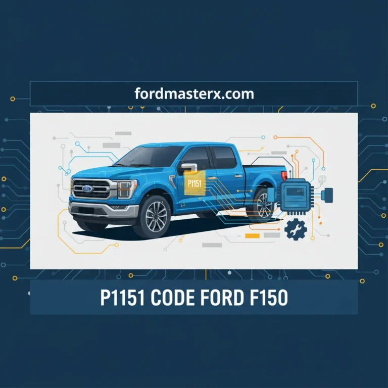 P1151 Code Ford F150: Complete Guide 2026