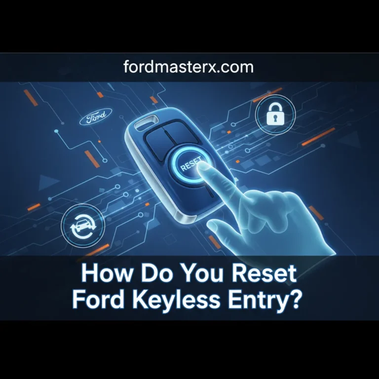 How Do You Reset Ford Keyless Entry?: All Models Step-By-Step Guide 2026