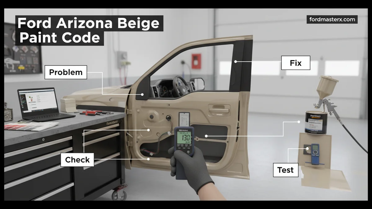 Ford Arizona Beige Paint Code Ford Arizona Beige Paint Code visual guide showing the main topic and key context