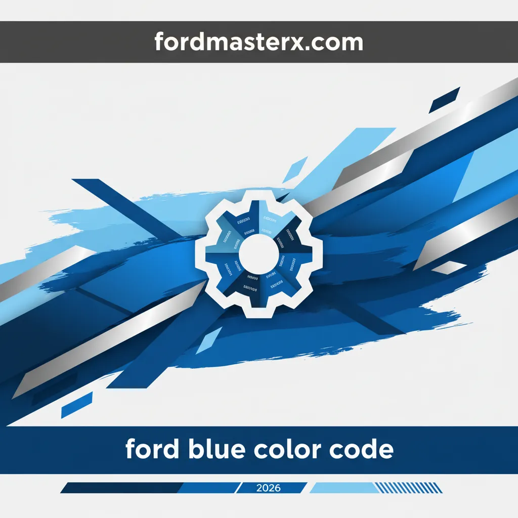 Ford Blue Color Code: Guide 2026 2 ford blue color code