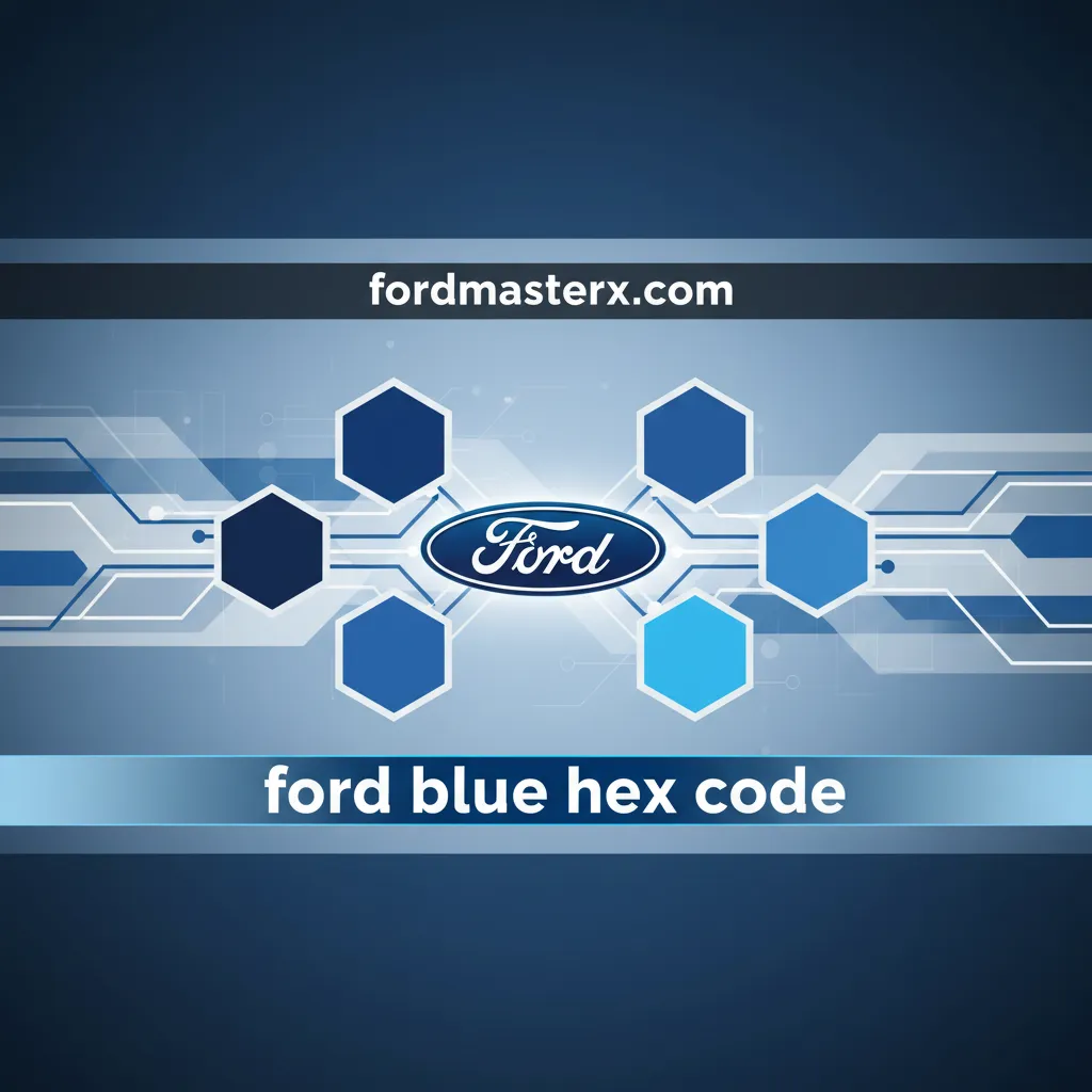 ford blue hex code