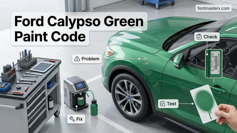 Ford Calypso Green Paint Code Accurate 2026 Guide to 2026