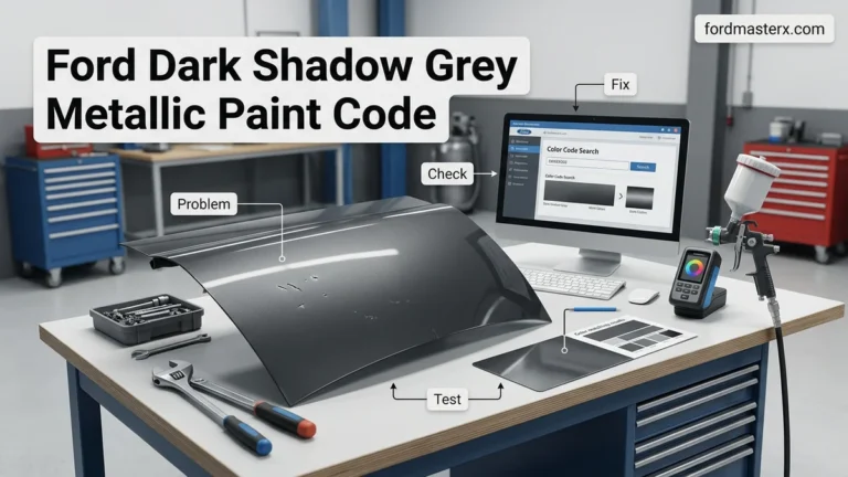 Ford Dark Shadow Grey Metallic Paint Code Your Proven 2026