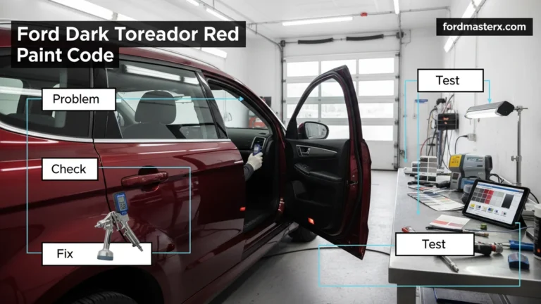 Ford Dark Toreador Red Paint Code Your Expert Guide 2026