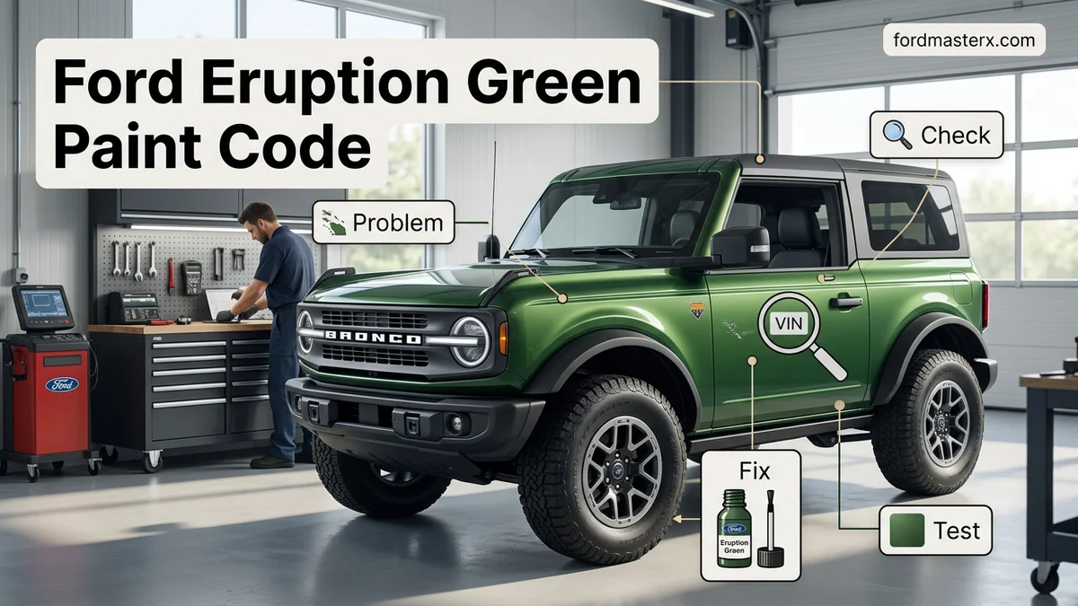 ford eruption green paint code featured