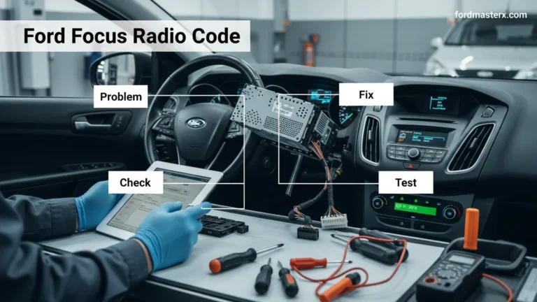 Ford Focus Radio Code Expert Fix Guide 2026