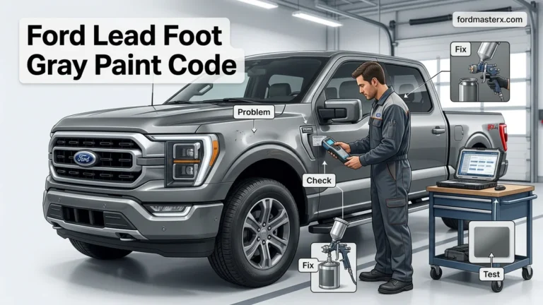 Ford Lead Foot Gray Paint Code 2026 Expert Guide