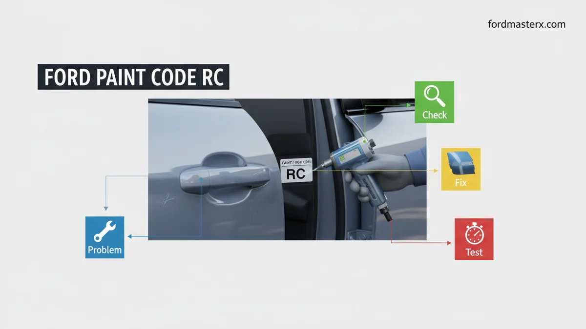 ford paint code rc featured