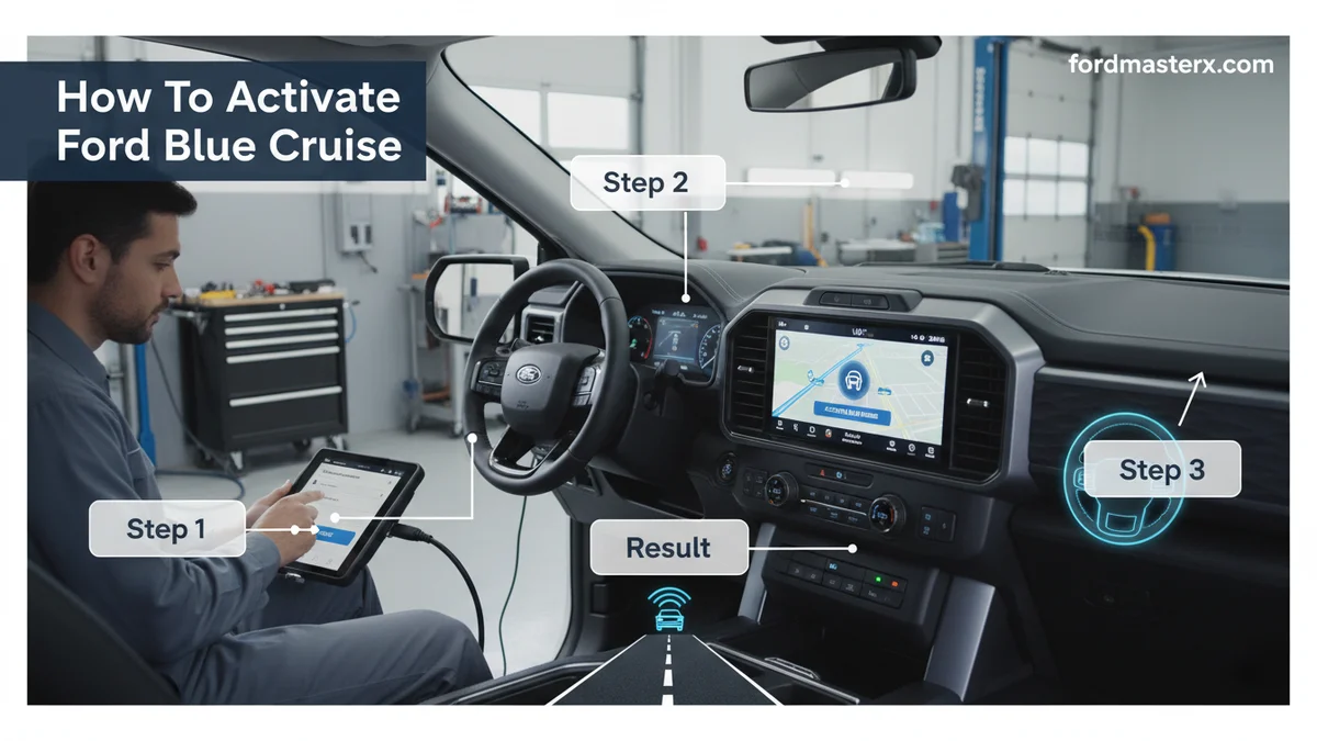 how to activate ford blue cruise featured