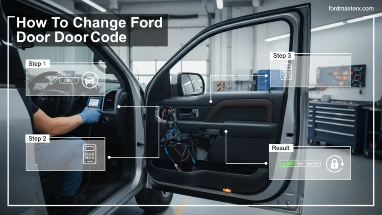 How To Change Ford Door Code Change Ford Door Code 2026