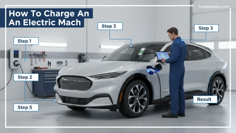 How To Charge An Electric Ford Mustang Mach-E Charge 2026