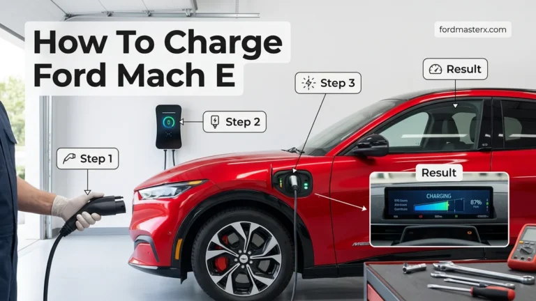 How To Charge Ford Mach E Step-by-Step Guide How To 2026
