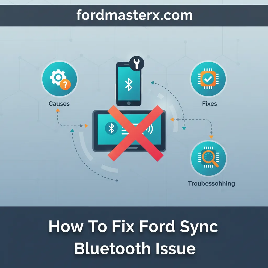 how to fix ford sync bluetooth issue