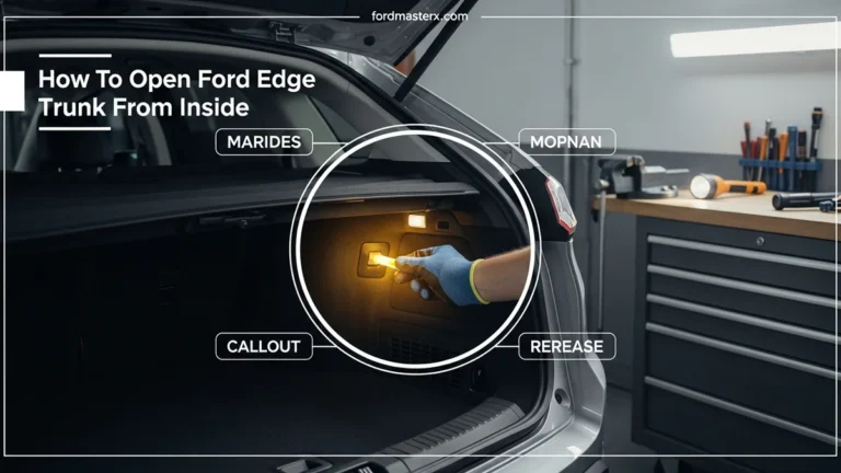 How To Open Ford Edge Trunk From Inside Open Ford Edge 2026