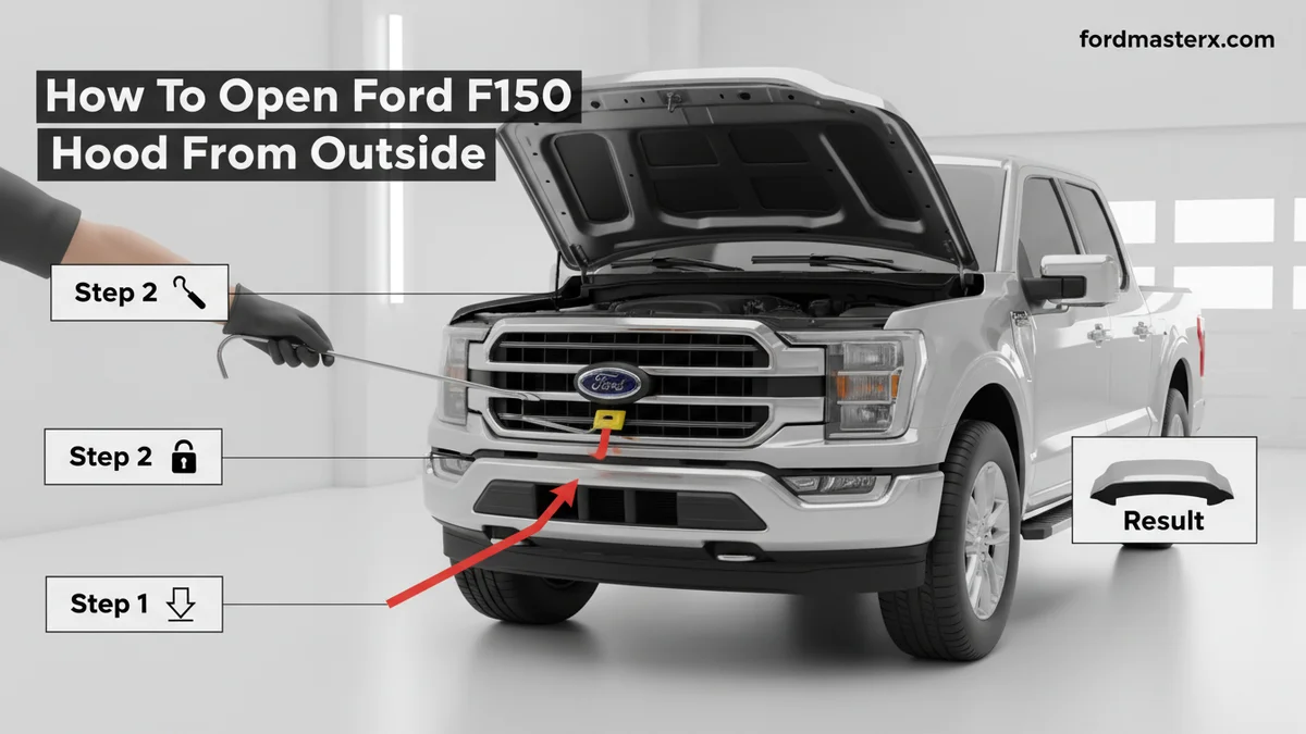 How To Open Ford F150 Hood From Outside How To Open Ford F150 Hood From Outside visual guide showing the main topic and key context