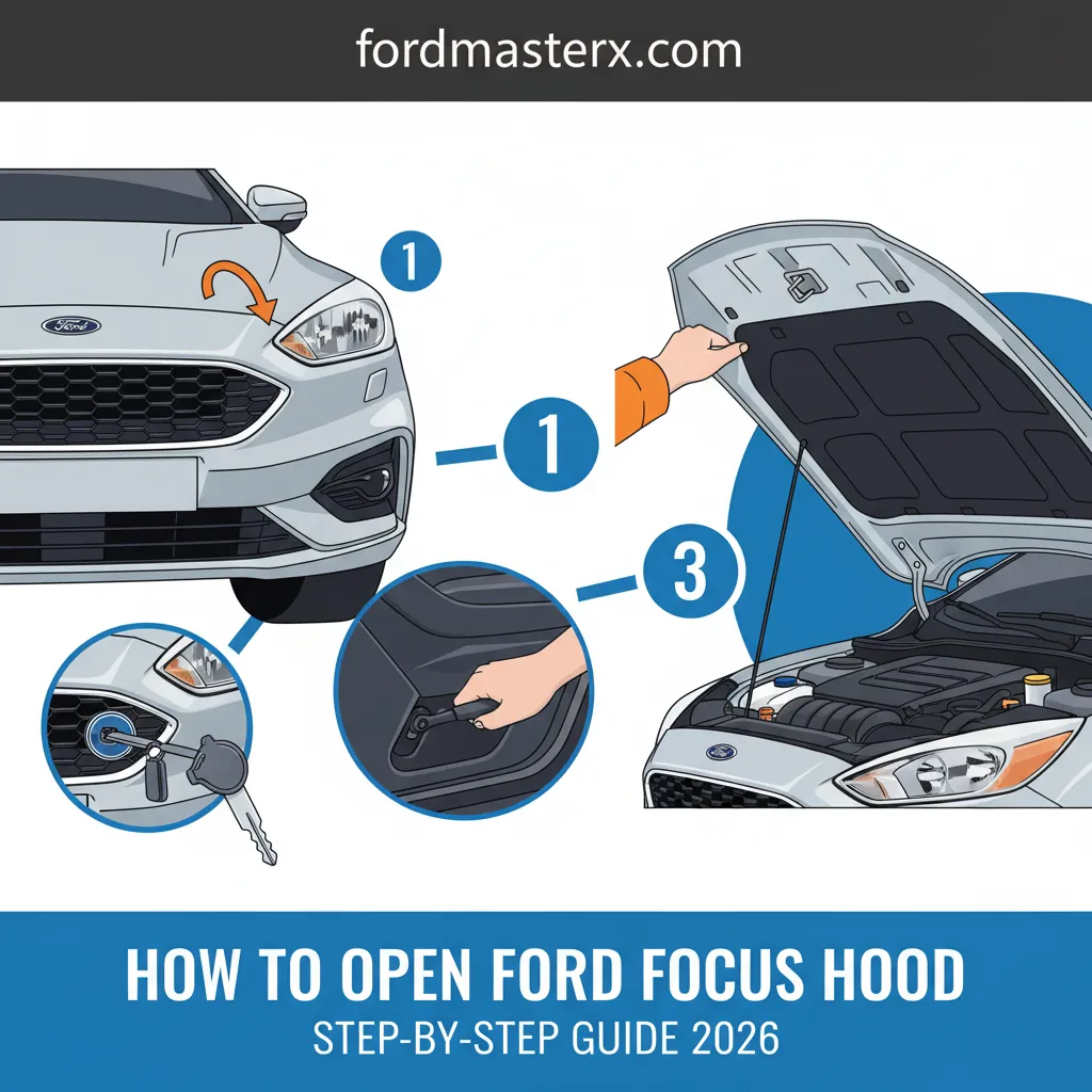 How To Open Ford Focus Hood: Step-By-Step Guide 2026 2 how to open ford focus hood