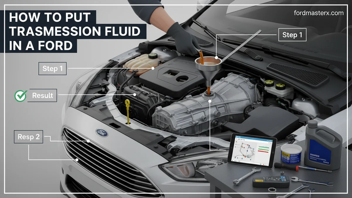 How To Put Transmission Fluid In A 2012 Ford Focus How To Put Transmission Fluid In A 2012 Ford Focus visual guide showing the main topic and key context