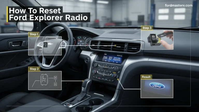 How To Reset Ford Explorer Radio Reset Ford Explorer 2026