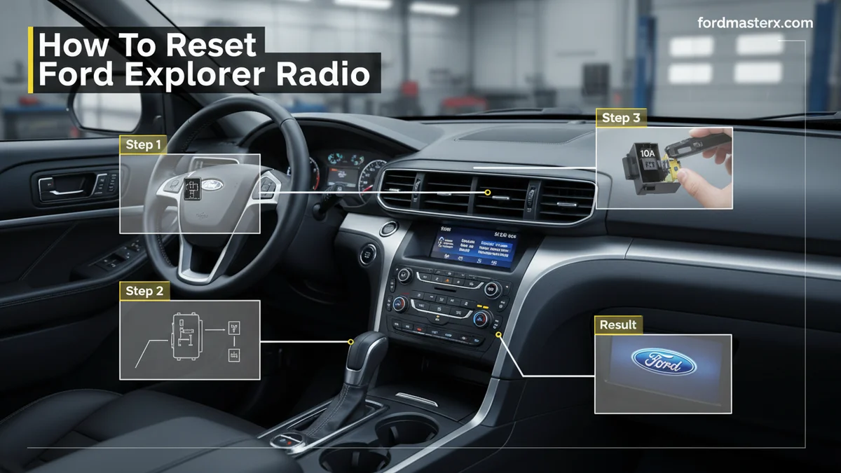 how to reset ford explorer radio featured