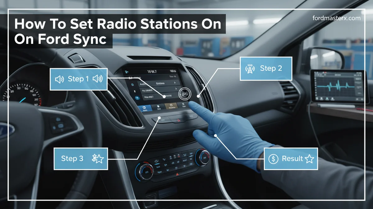 How To Set Radio Stations On Ford Sync 3 How To Set Radio Stations On Ford Sync 3 visual guide showing the main topic and key context